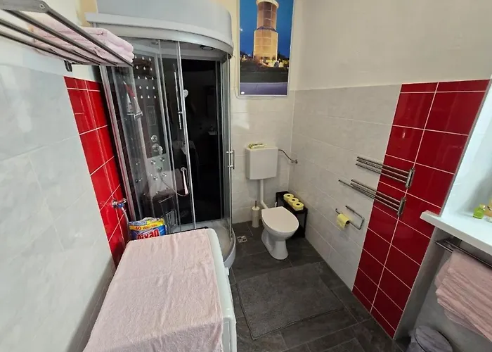 Appartement Private Living Central, Dampfdusche